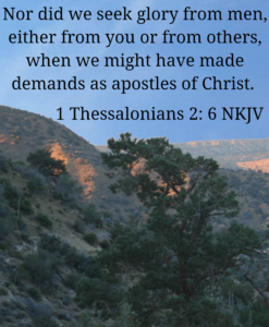 Program Cover 1 Thes 2: 6