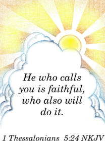 Program Cover - 1 Thes 5: 24